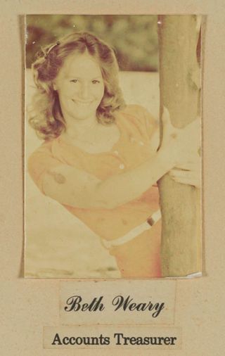 Beta Epsilon Chapter Composite Detail, Beth Weary, 1980-1981