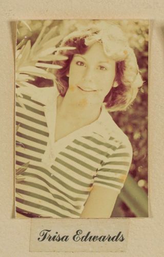 Beta Epsilon Chapter Composite Detail, Trisa Edwards, 1980-1981