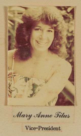 Beta Epsilon Chapter Composite Detail, Mary Anne Titus, 1980-1981