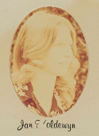 Beta Epsilon Chapter Composite Detail, Jan Koldewyn, 1974-1975