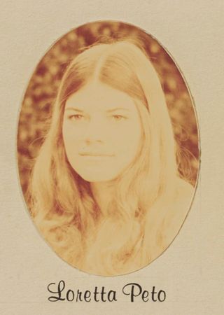 Beta Epsilon Chapter Composite Detail, Loretta Peto, 1974-1975