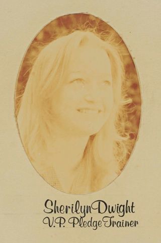 Beta Epsilon Chapter Composite Detail, Sherilyn Dwight, 1974-1975