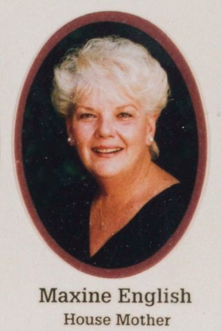 Beta Epsilon Chapter Composite Detail, Maxine English, 1999-2000