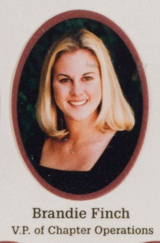 Beta Epsilon Chapter Composite Detail, Brandie Finch, 1999-2000