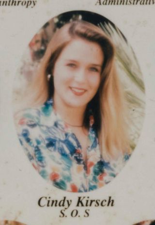 Beta Epsilon Chapter Composite Detail, Cindy Kirsch, 1993-1994