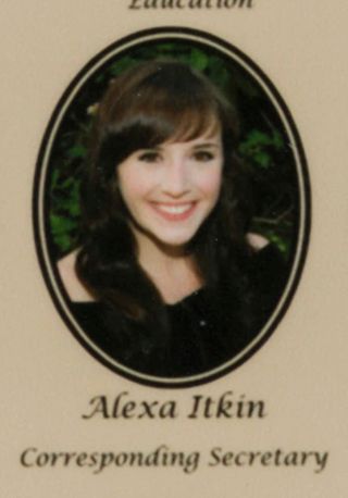 Beta Epsilon Chapter Composite Detail, Alexa Itkin, 2009-2010