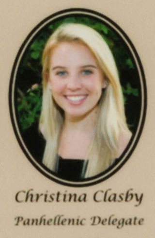 Beta Epsilon Chapter Composite Detail, Christina Clasby, 2009-2010