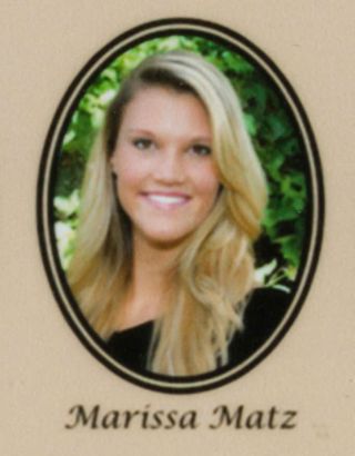 Beta Epsilon Chapter Composite Detail, Marissa Matz, 2009-2010