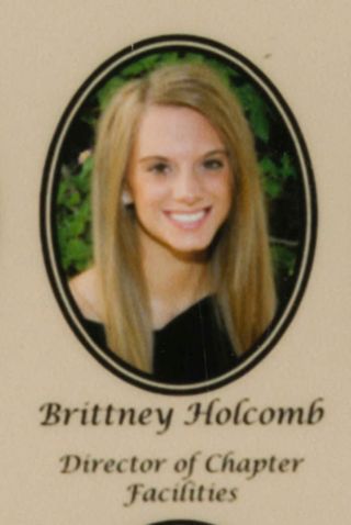 Beta Epsilon Chapter Composite Detail, Brittney Holcomb, 2009-2010