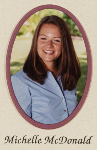 Beta Epsilon Chapter Composite Detail, Michelle McDonald, 2000-2001