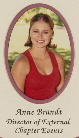 Beta Epsilon Chapter Composite Detail, Anne Brandt, 2000-2001