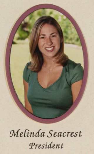 Beta Epsilon Chapter Composite Detail, Melinda Seacrest, 2000-2001