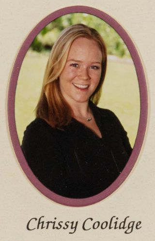 Beta Epsilon Chapter Composite Detail, Chrissy Coolidge, 2000-2001