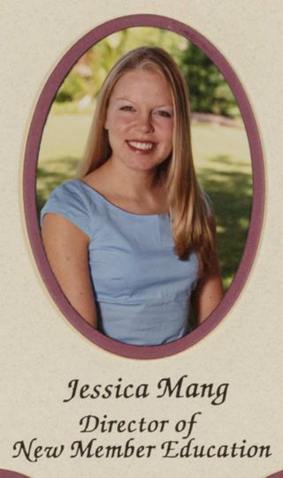 Beta Epsilon Chapter Composite Detail, Jessica Mang, 2000-2001