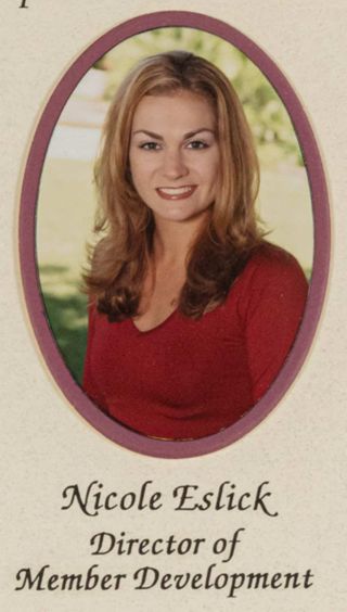 Beta Epsilon Chapter Composite Detail, Nicole Eslick, 2000-2001