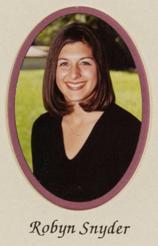 Beta Epsilon Chapter Composite Detail, Robyn Snyder, 2000-2001