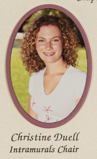 Beta Epsilon Chapter Composite Detail, Christine Duell, 2000-2001