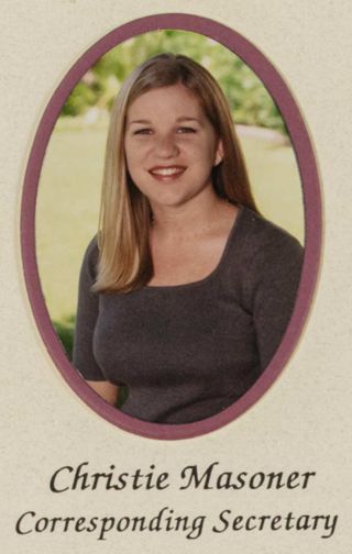 Beta Epsilon Chapter Composite Detail, Christie Masoner, 2000-2001