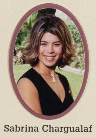 Beta Epsilon Chapter Composite Detail, Sabrina Chargualaf, 2001-2002