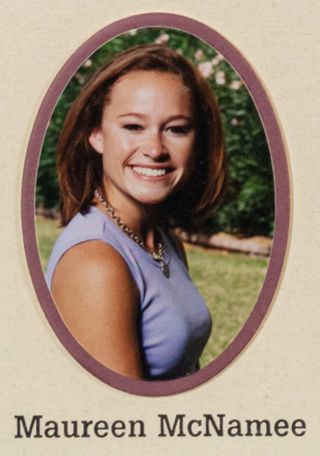 Beta Epsilon Chapter Composite Detail, Maureen McNamee, 2001-2002