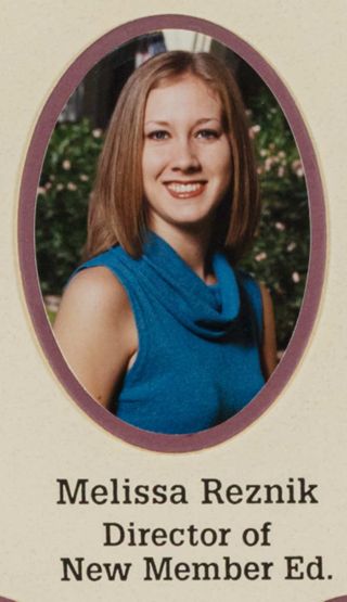 Beta Epsilon Chapter Composite Detail, Melissa Reznik, 2001-2002