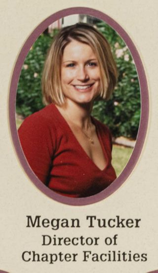Beta Epsilon Chapter Composite Detail, Megan Tucker, 2001-2002