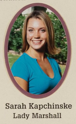 Beta Epsilon Chapter Composite Detail, Sarah Kapchinske, 2001-2002