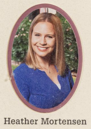 Beta Epsilon Chapter Composite Detail, Heather Mortensen, 2001-2002