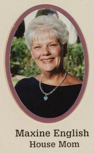 Beta Epsilon Chapter Composite Detail, Maxine English, 2001-2002