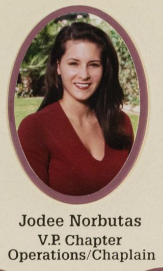 Beta Epsilon Chapter Composite Detail, Jodee Norbutas, 2001-2002