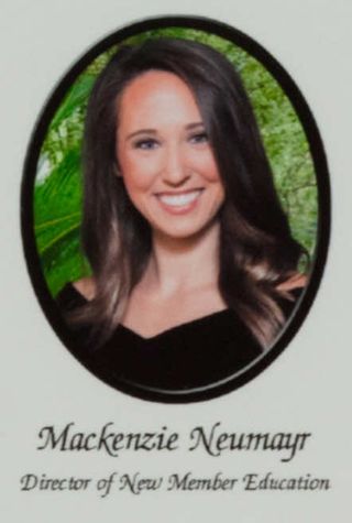 Beta Epsilon Chapter Composite Detail, Mackenzie Neumayr, 2014-2015