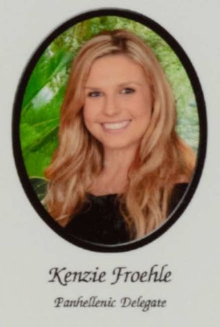 Beta Epsilon Chapter Composite Detail, Kenzie Froehle, 2014-2015