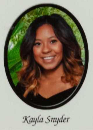 Beta Epsilon Chapter Composite Detail, Kayla Snyder, 2014-2015