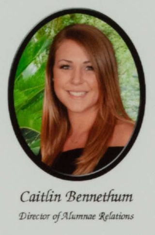 Beta Epsilon Chapter Composite Detail, Caitlin Bennethum, 2014-2015