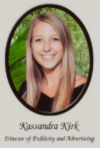 Beta Epsilon Chapter Composite Detail, Kassandra Kirk, 2014-2015