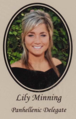 Beta Epsilon Chapter Composite Detail, Lily Minning, 2008-2009