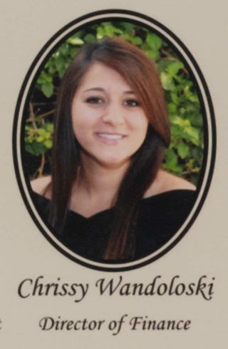 Beta Epsilon Chapter Composite Detail, Chrissy Wandoloski, 2008-2009