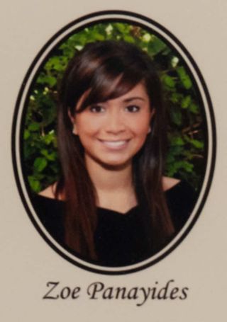 Beta Epsilon Chapter Composite Detail, Zoe Panayides, 2008-2009