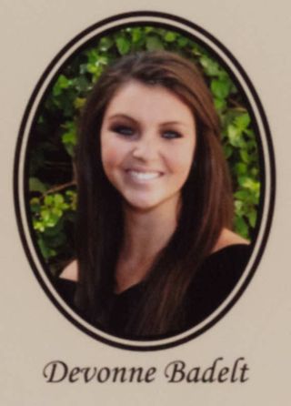 Beta Epsilon Chapter Composite Detail, Devonne Badelt, 2008-2009