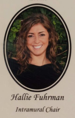 Beta Epsilon Chapter Composite Detail, Hallie Fuhrman, 2008-2009