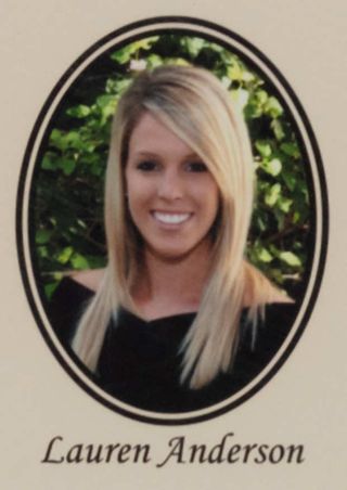Beta Epsilon Chapter Composite Detail, Lauren Anderson, 2008-2009