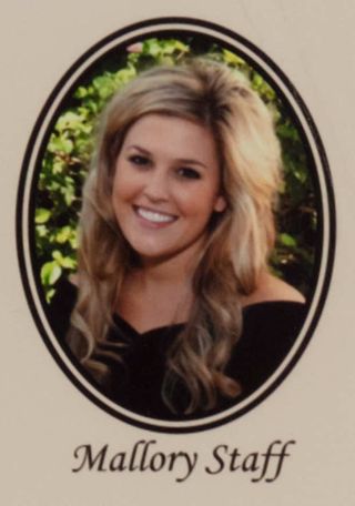 Beta Epsilon Chapter Composite Detail, Mallory Staff, 2008-2009