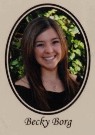 Beta Epsilon Chapter Composite Detail, Becky Borg, 2008-2009