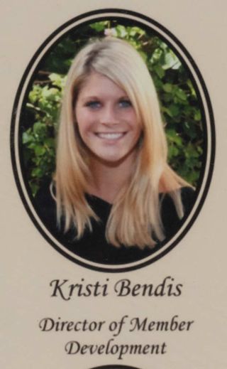 Beta Epsilon Chapter Composite Detail, Kristi Bendis, 2008-2009
