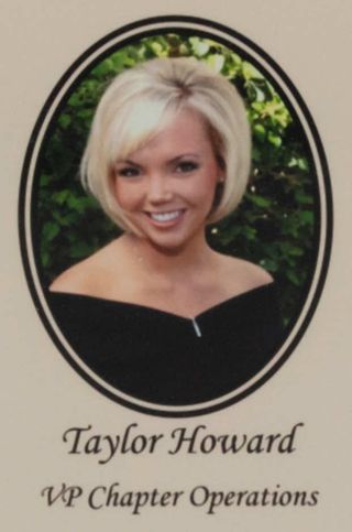 Beta Epsilon Chapter Composite Detail, Taylor Howard, 2008-2009