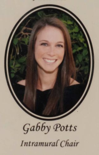 Beta Epsilon Chapter Composite Detail, Gabby Potts, 2008-2009