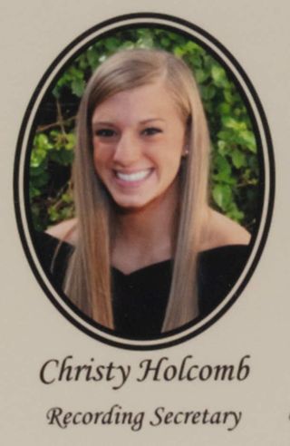 Beta Epsilon Chapter Composite Detail, Christy Holcomb, 2008-2009