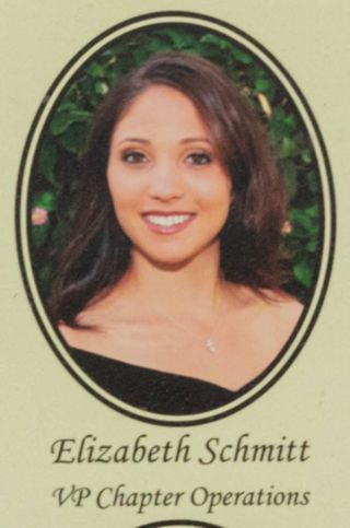 Beta Epsilon Chapter Composite Detail, Elizabeth Schmitt, 2007-2008