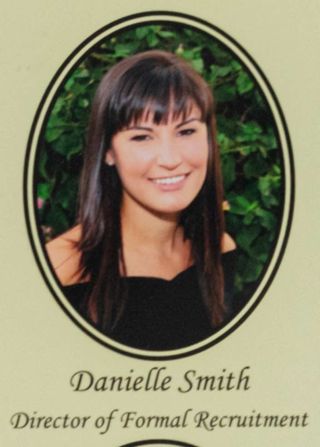 Beta Epsilon Chapter Composite Detail, Danielle Smith, 2007-2008