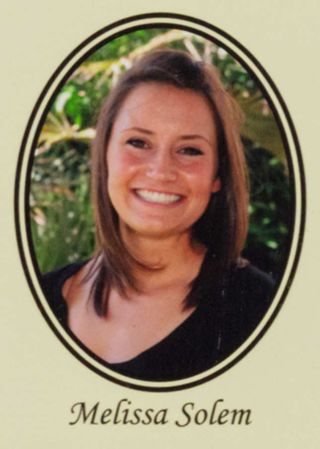Beta Epsilon Chapter Composite Detail, Melissa Solem, 2007-2008